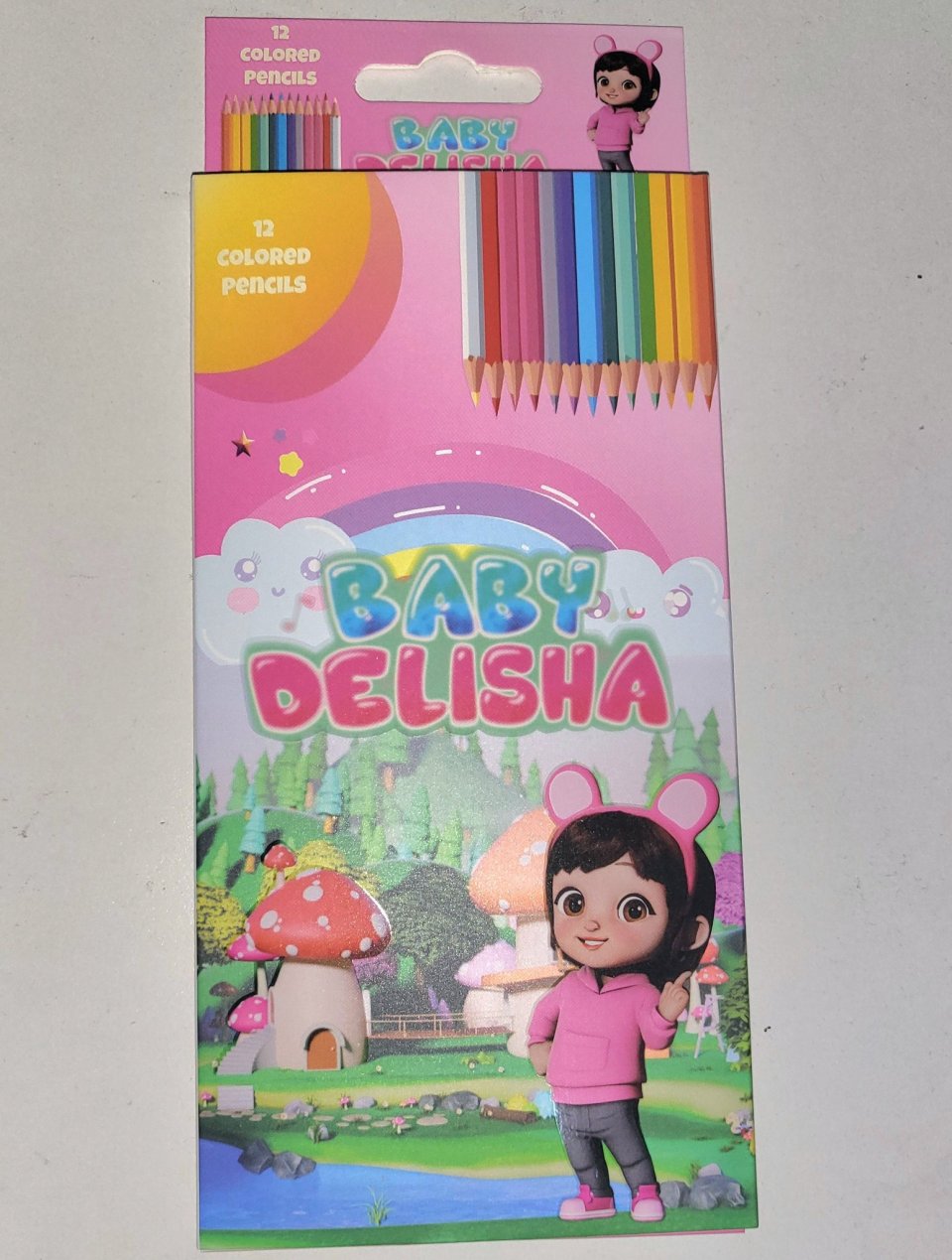 Pencel Warna Baby Delisha