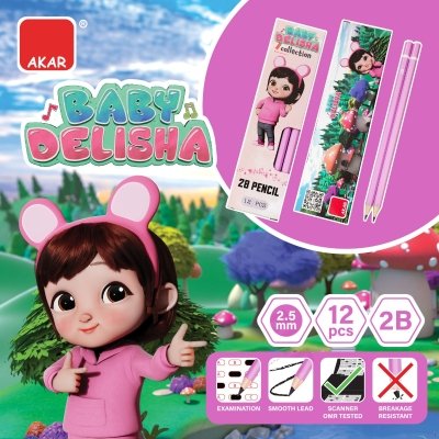 Pencel 2B Baby Delisha