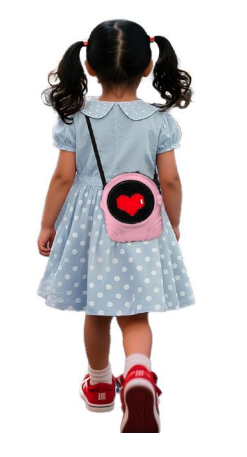 Baby Delisha  LED Astronaut Backpack for kids