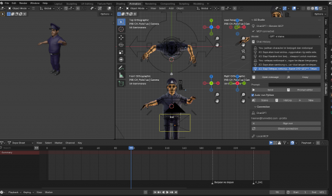 Blender ChatGPT Ai Add-on